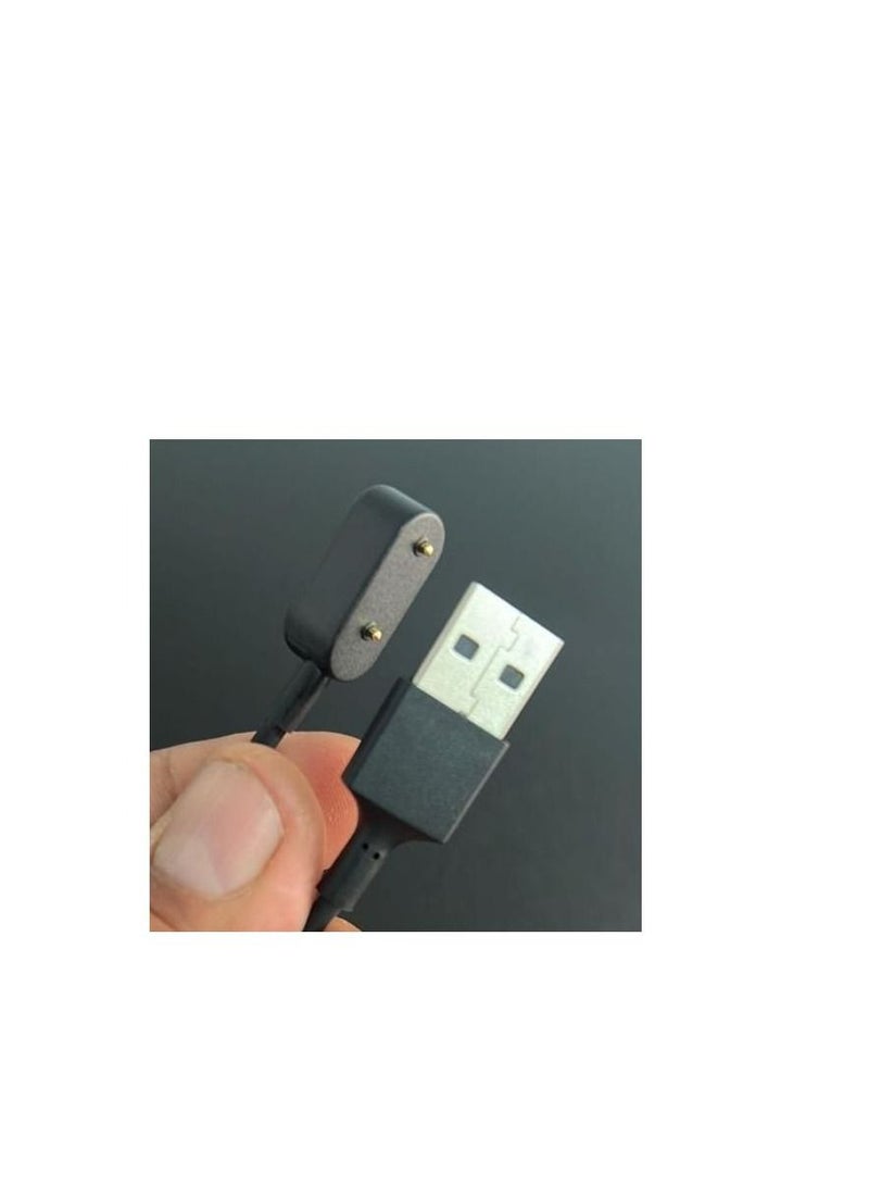 Charging cable, one meter long, for Huawei  band 7  watch  black - Image 3