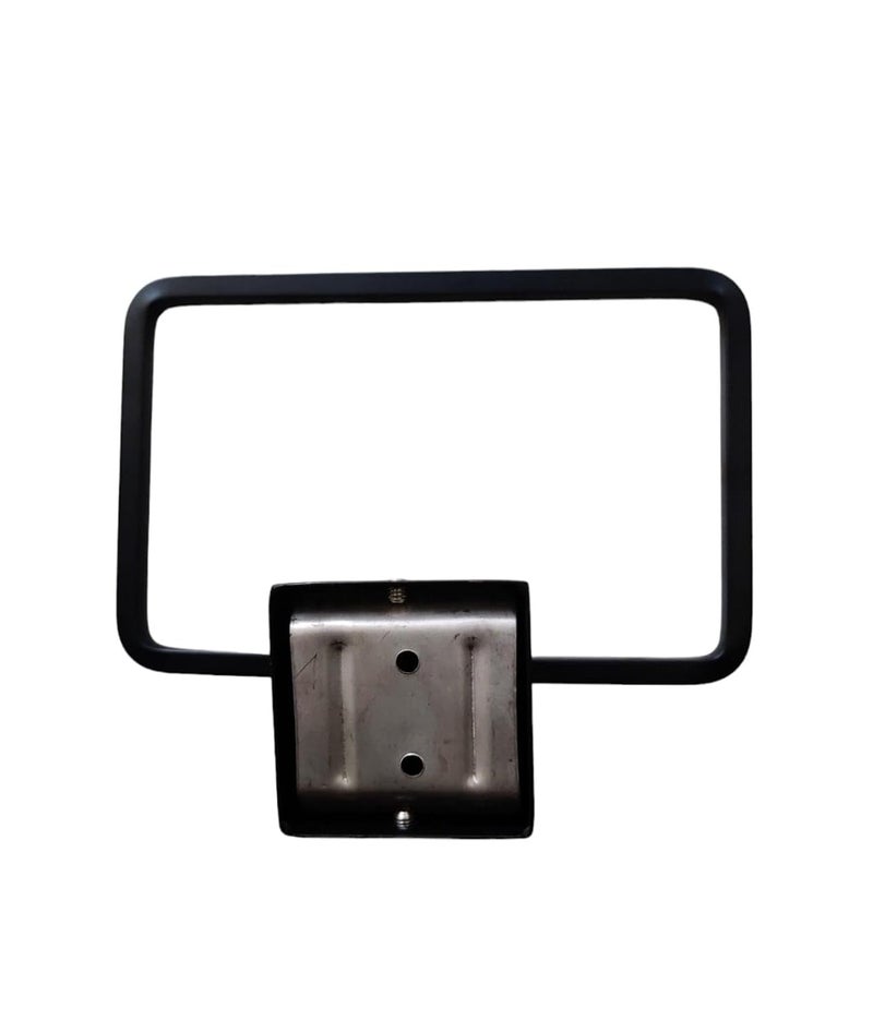 NTCD Towel Ring Sq Black Matt Finish 2  - Image 3