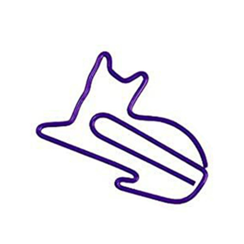 Reusable Sticky Notes: 6 Tags + 6 Paper Clips, High Viscosity For Multiple Reuse - Adorable Cartoon Cat Shape, Premium Wood Pulp Paper, Reminder Notes For Office, Food Delivery, Home Organization - Image 5