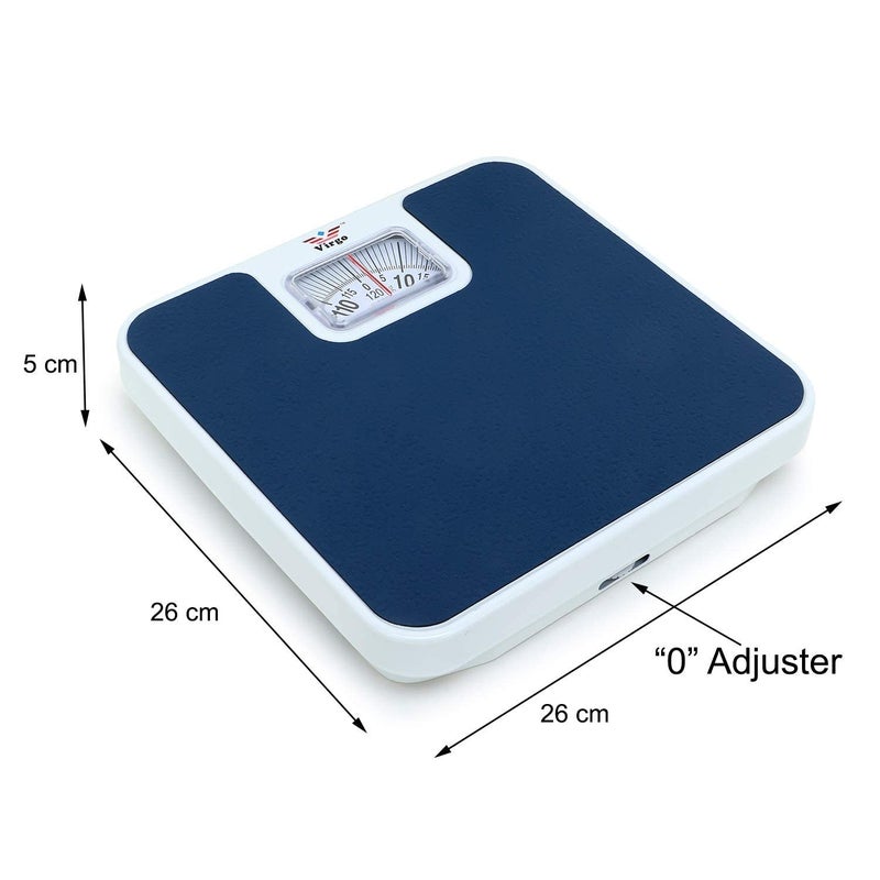 PAXMAX Analog Weight Machine 9811 Manual Mechanical Full Metal Body Analog Weighing Scale 120kg Capacity - Image 2