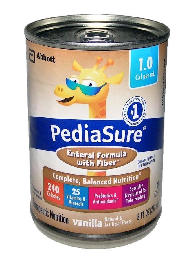 Pediasure 1 Cal With Fiber (Vanilla) 8-Fl-Oz/Can 1 Case Of 24