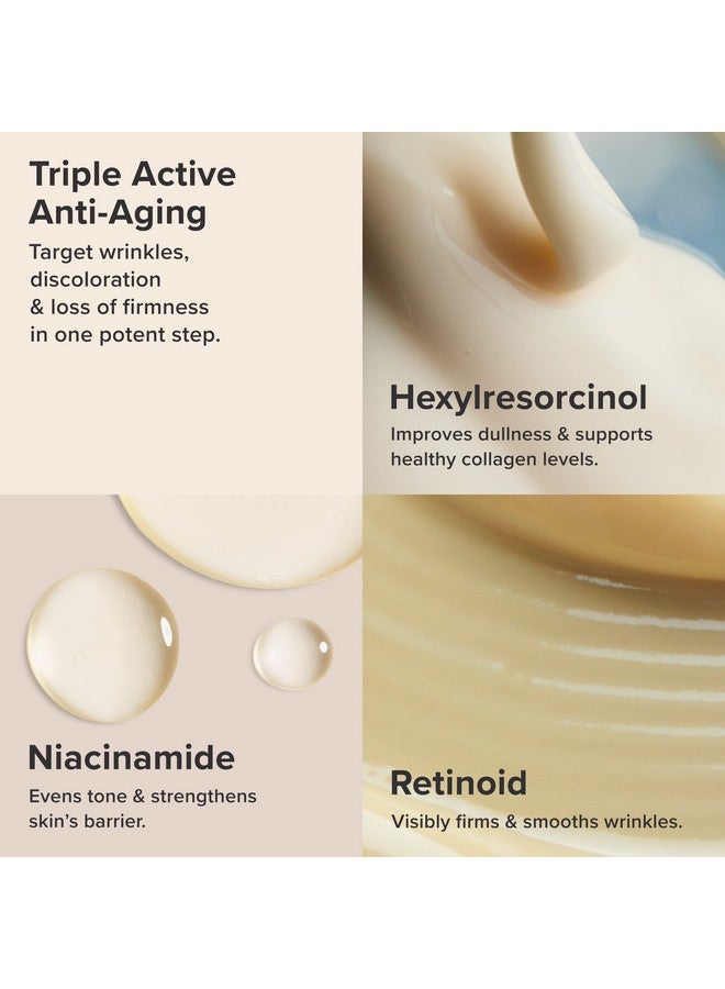 باولاز تشويس مصل Paula'S Choice Resist Triple Active Total Repair، مصل 3 في 1 للتجاعيد والبقع الداكنة وفقدان التماسك مع النياسيناميد والريتينويد، خالٍ من العطور والبارابين، 1 أونصة سائلة - Image 3