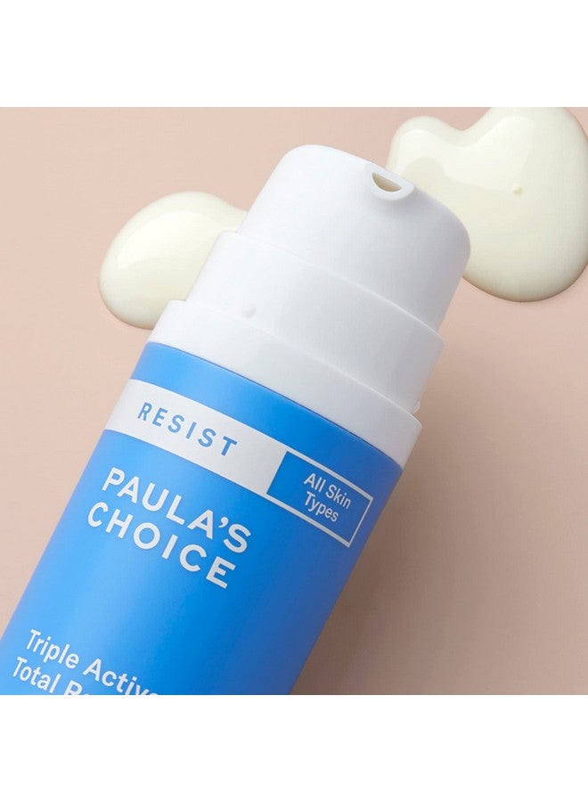باولاز تشويس مصل Paula'S Choice Resist Triple Active Total Repair، مصل 3 في 1 للتجاعيد والبقع الداكنة وفقدان التماسك مع النياسيناميد والريتينويد، خالٍ من العطور والبارابين، 1 أونصة سائلة - Image 2