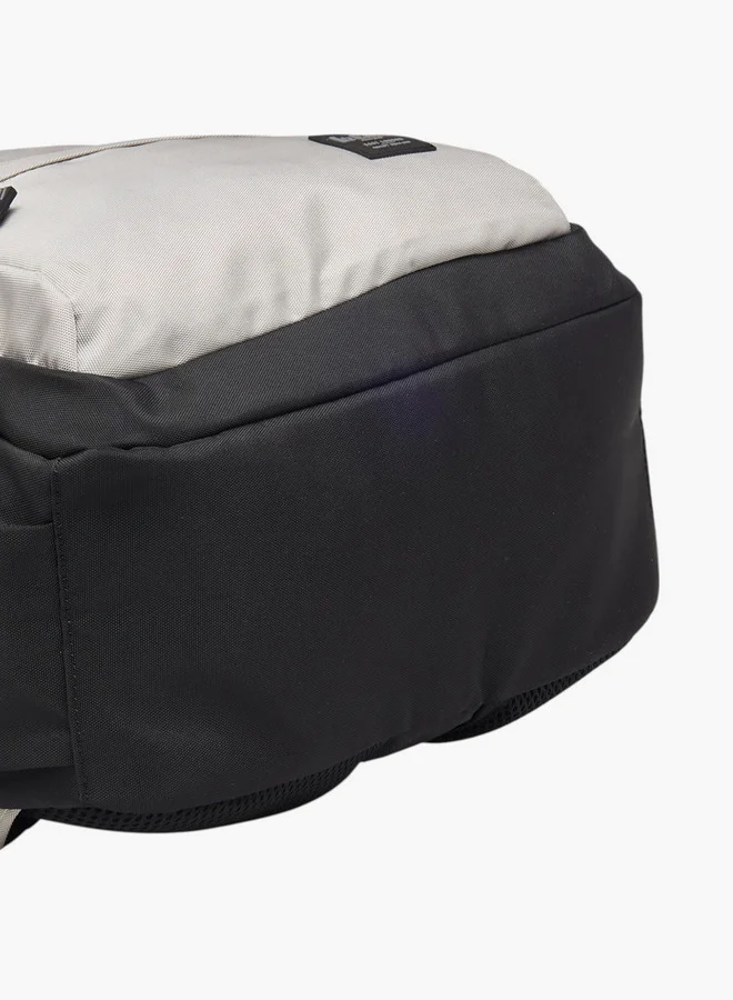Lee Cooper Solid School Backpack with Adjustable Shoulder Straps and Zip Closure - 17x32x46 cms