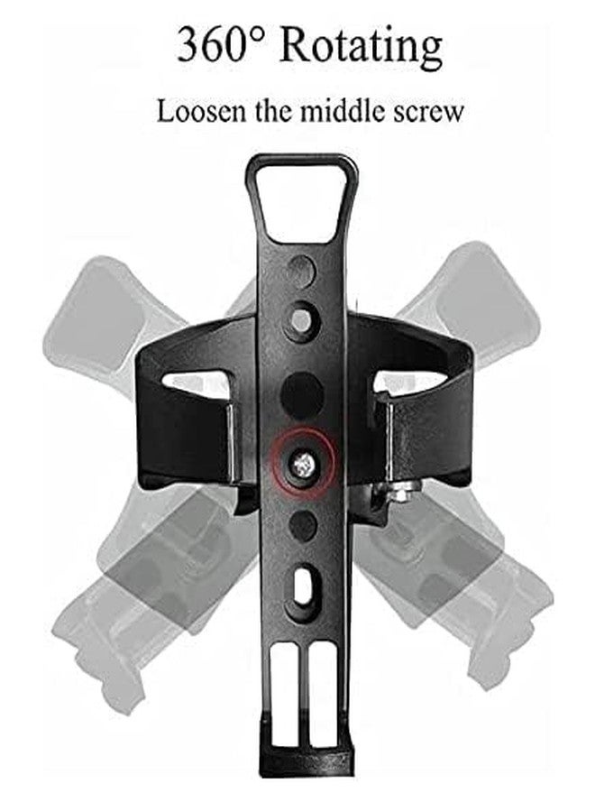 FCCRACING Bottle Holder with Cycle Bell for Bicycle Water Bottle Cage Holder Bracket with Adjustable Clamp - Image 3