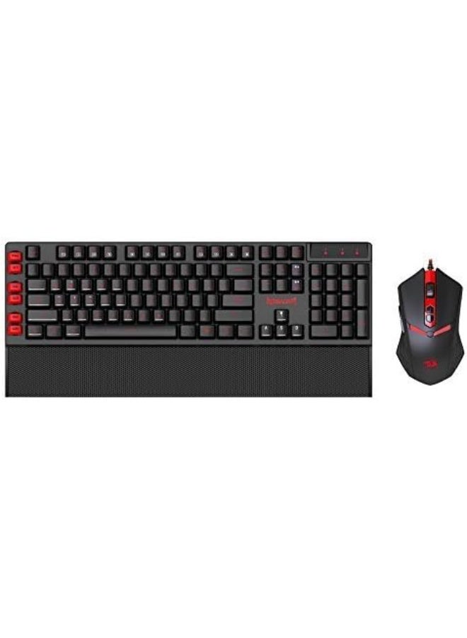 Redragon S102-1 Yaksa Gaming Keyboard and Nemeanlion Wired Gaming Mouse Combo - Image 3