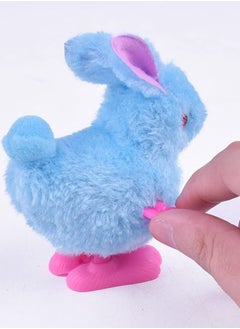 Excefore Bunny Jumping Chick Wind Up Toy, 8 Pcs Novelty Chicken Hopping Windup Toy for Kids, Easter Egg Hunt Basket, Stocking Stuffers, Party Favors, Birthdays  - Image 3