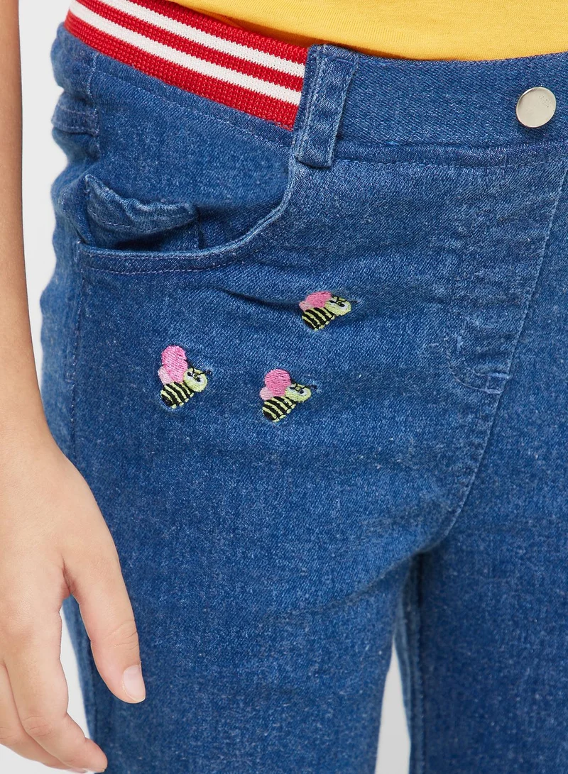 Pinata Girls Embroidered Jeans