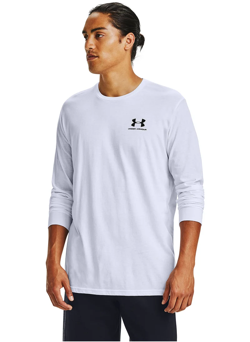اندر ارمور Left Chest Logo T-Shirt