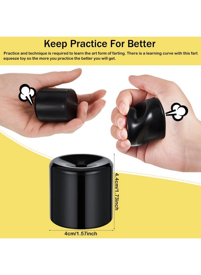 Skylety 2 Pieces Pooter Fart Machines In Black Fart Prank Toy Fart Noise Maker Fart Sounds Machine Toy Funny Joke Toys For Funny Gag Party Birthday Joke Toy Favors (Keep Practice For Better) - Image 3