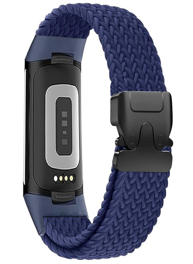Sundara Nylon Braided band Compatible with Charge 6/5 Elastic Band for Charge 5/6 Parachute buckle Women Men - Image 1