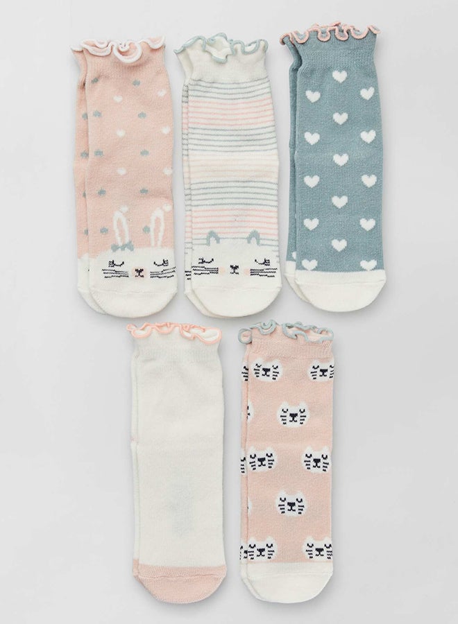Kiabi Pack of 5 pairs of socks ( printed)  - Image 1