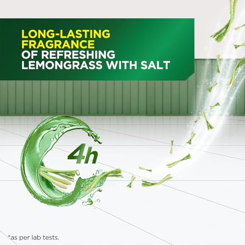 Vim Floor Cleaner: 1.8L |Refreshing Lemongrass with Salt|100% Removal of stains for complete clean floors & long lasting fragrance - Image 5