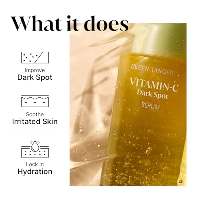 GOODAL Green Tangerine Vitamin C Serum, Korean Skin Care - 1.02 fl oz - Image 3