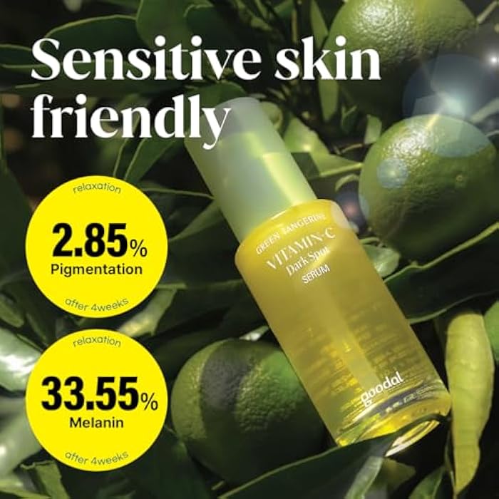 GOODAL Green Tangerine Vitamin C Serum, Korean Skin Care - 1.02 fl oz - Image 5