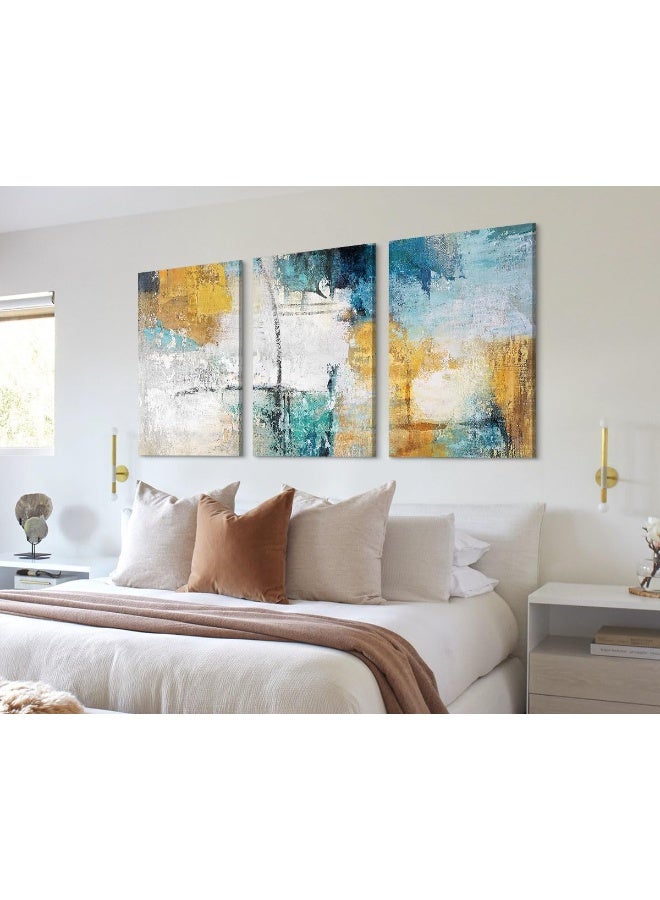 Home Trove Rameer Abstract Canvas Wall Art Extra Large Living Room Office Bedroom Wall Decor  - Image 5