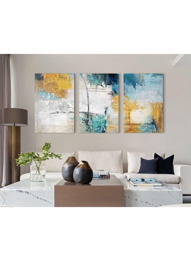 Home Trove Rameer Abstract Canvas Wall Art Extra Large Living Room Office Bedroom Wall Decor  - Image 2