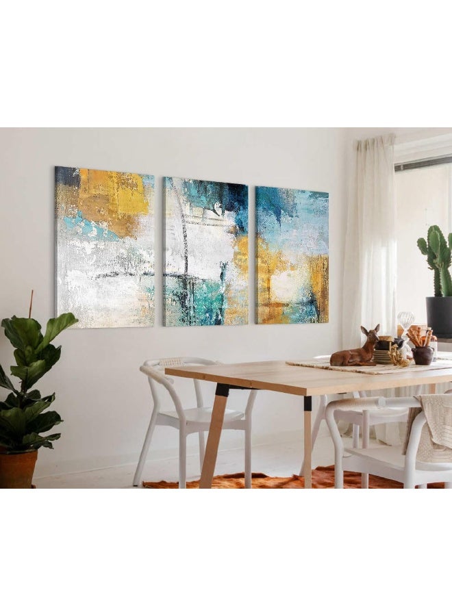 Home Trove Rameer Abstract Canvas Wall Art Extra Large Living Room Office Bedroom Wall Decor  - Image 4