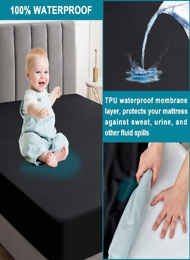 DiRose Mattress Storage Bag - 2pk Twin Size Thick Plastic Moving Cover, Transport, Disposal and Protector - 3 mil Heavy Duty Reusable Clear Waterproof Mattress Protector Encasement by DiRose…  - Image 2