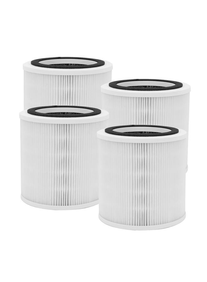 Netezza H7126 Filter Compatible with Govee H7126 Mini Air Purifier,Fit for Govee H7126 Replacement Filter,Replace Part #H7126,4pack - Image 1