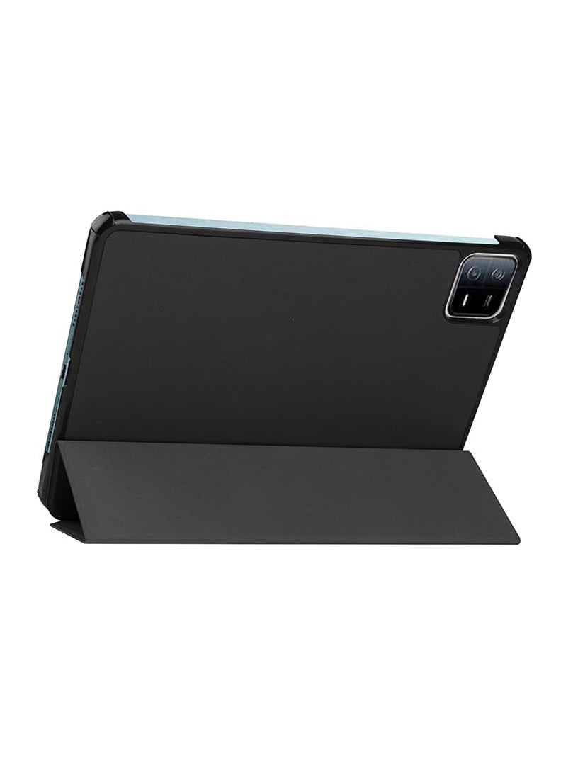 Theodor Protective Flip Case For Xiaomi Pad 6 - Pad 6 Pro With Trifold Stand Auto Wake Sleep Shockproof Cover No pain No gain white copy - Image 5