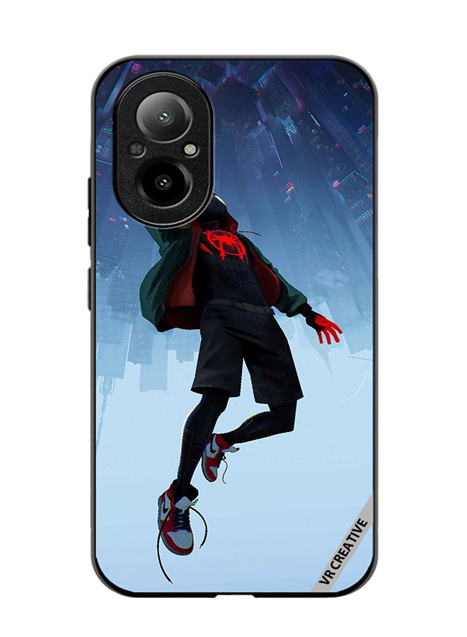 VR CREATIVE Protective Case Cover For Realme C67 4G Spiderman Design Multicolour - Image 1