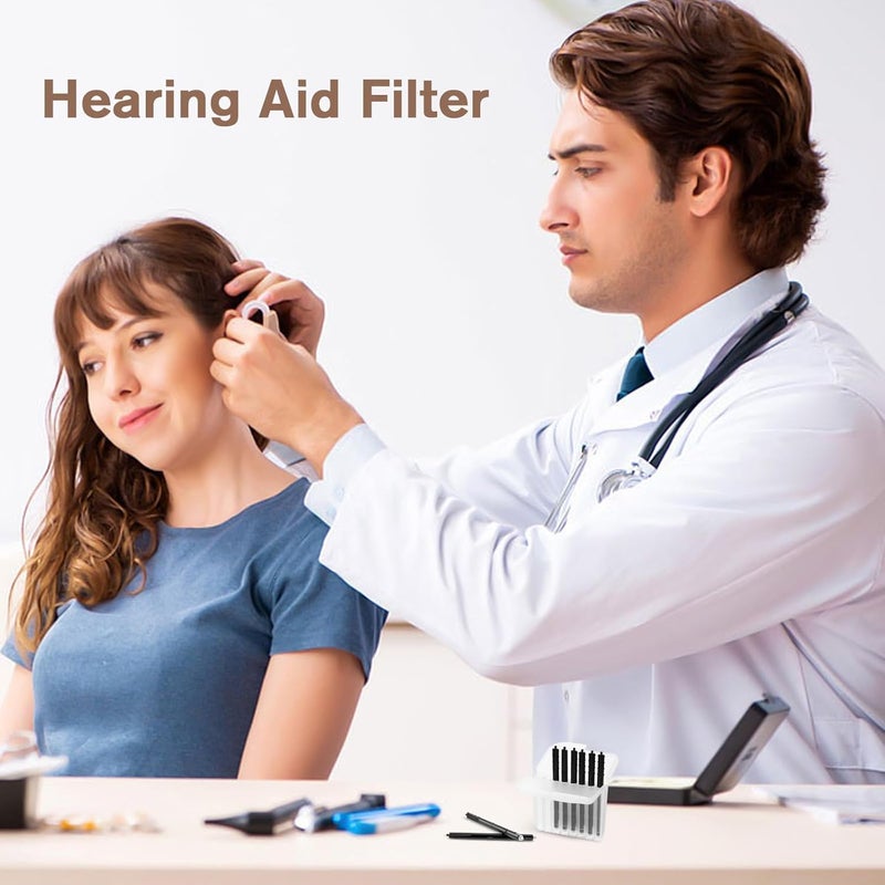 Healifty Hearing Aid Filters For Phonak Plastic Hearing Aid Wax Guards Hearing Aid Accessories Hearing Aid Cleaning Kits Keep Your Hearing Aids Dirt And Wax Free for Resound Widex Compatible with Starkey - Image 2