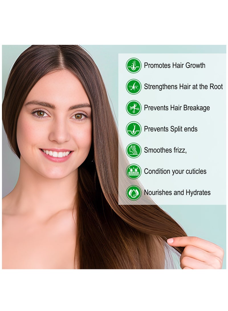 Pegciz 60ml Jamaican Black Cold Pressed Castor Oil for Hair and Skin Care Eyelashes and Eyebrows Hair Loss & Dry Damaged Hair Nourishment Scalp Stimulates Hair Growth for Men & Women - Image 3