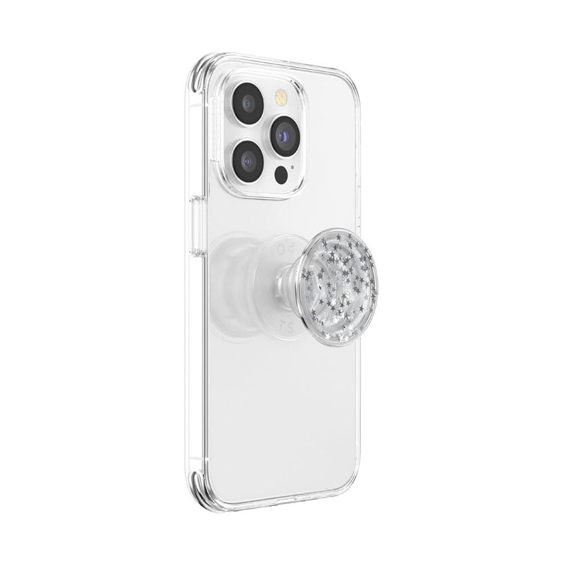 POPSOCKETS â€‹â€‹â€‹â€‹PopSockets Phone Grip with Expanding Kickstand, Adhesive Grip, Glitter PopGrip - Star Fire - Image 2