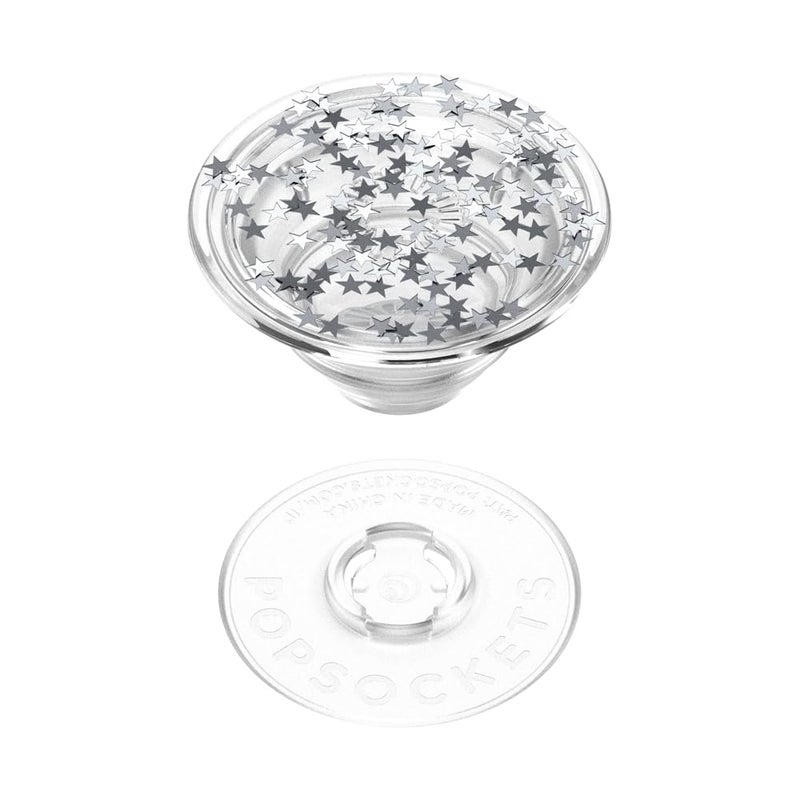 POPSOCKETS â€‹â€‹â€‹â€‹PopSockets Phone Grip with Expanding Kickstand, Adhesive Grip, Glitter PopGrip - Star Fire - Image 4