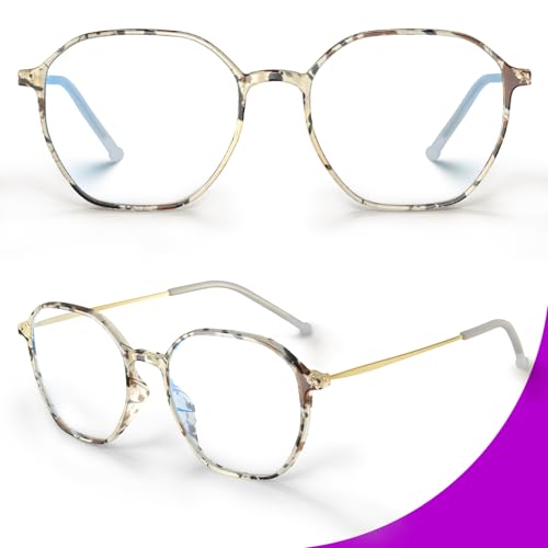 VISOONE Lightweight TR90 Blue Light Blocking Glasses Frame with Anti Glare Eye Protection for Women and Men RANE - Image 5