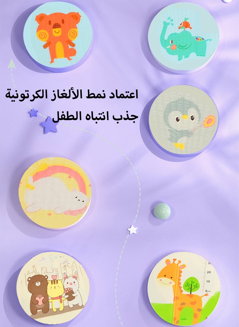 Foldable Baby Play Mat Floor Mat Reversible Waterproof Foam Padded Play Mat for Infants Babies Toddlers Plays and Tummy Time Foldable Baby Crawling mat with Travel Bag for Indoor and Outdoor 180*200 - Image 3