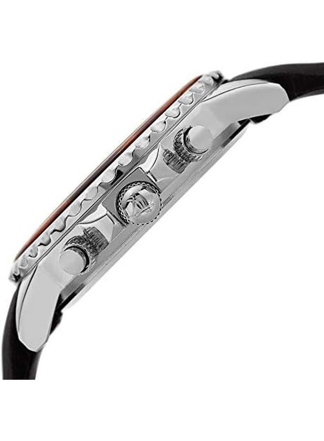 August Steiner Women's Quartz Analog Display Watch With Silicone Strap - Image 2