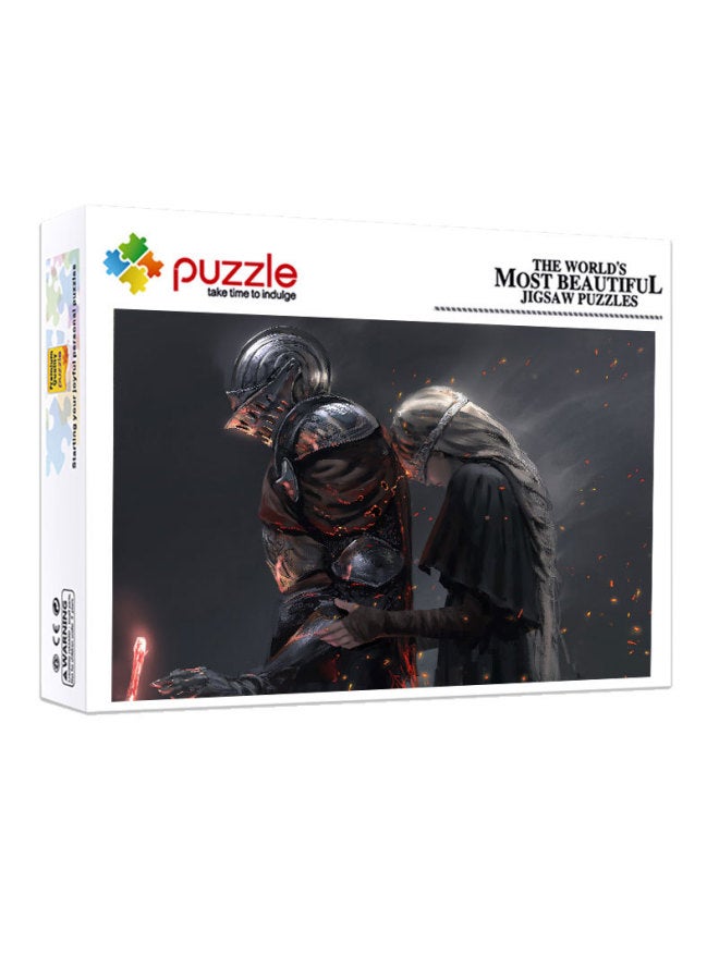 Animation One Piece King National Tide National Quintessence Adult Difficulty Micro Mini 1000 Piece Paper Puzzle Girl Toy-Color:Mona Lisa-Mini 1000 (38*26cm) - Image 2