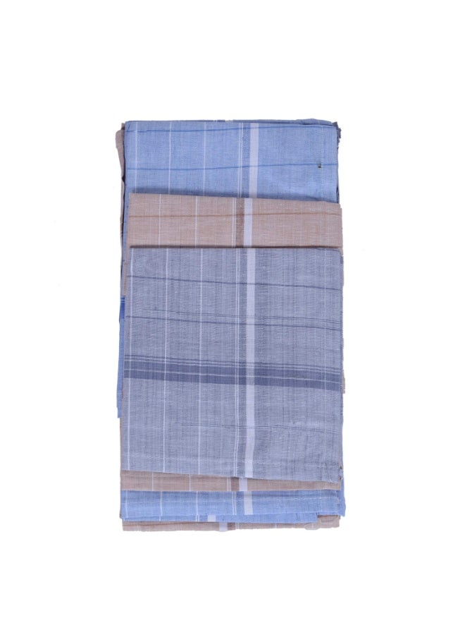 Kuber Industries Cotton 12 Piece Men's Handkerchief Set - Multicolour, Standard - Image 3