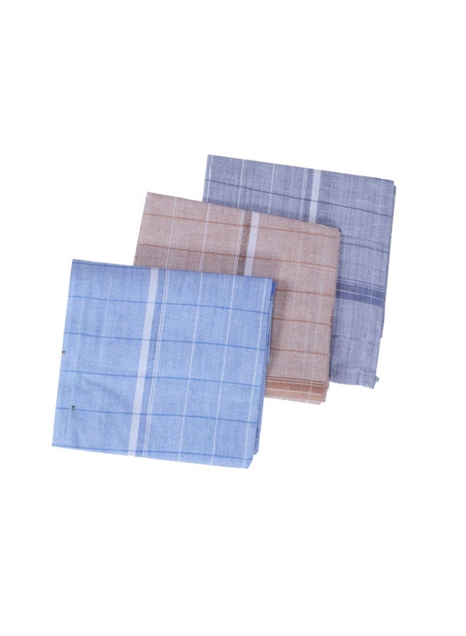 Kuber Industries Cotton 12 Piece Men's Handkerchief Set - Multicolour, Standard - Image 2