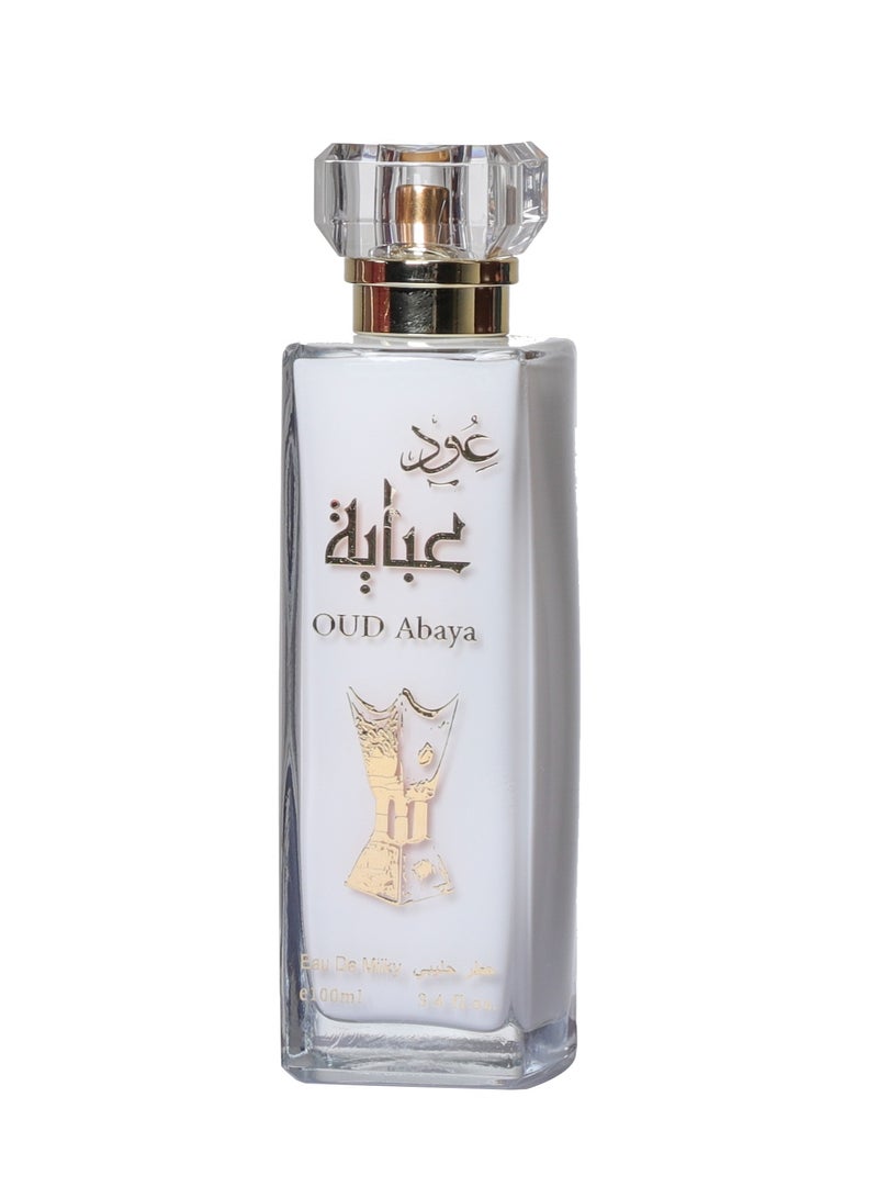 Oud Abaya Non-Alcoholic Perfume 100ml - Luxurious Amber, Fruity, Rose, Musk & Vanilla Fragrance for Men and Women - Elegant Scent for All Occasions