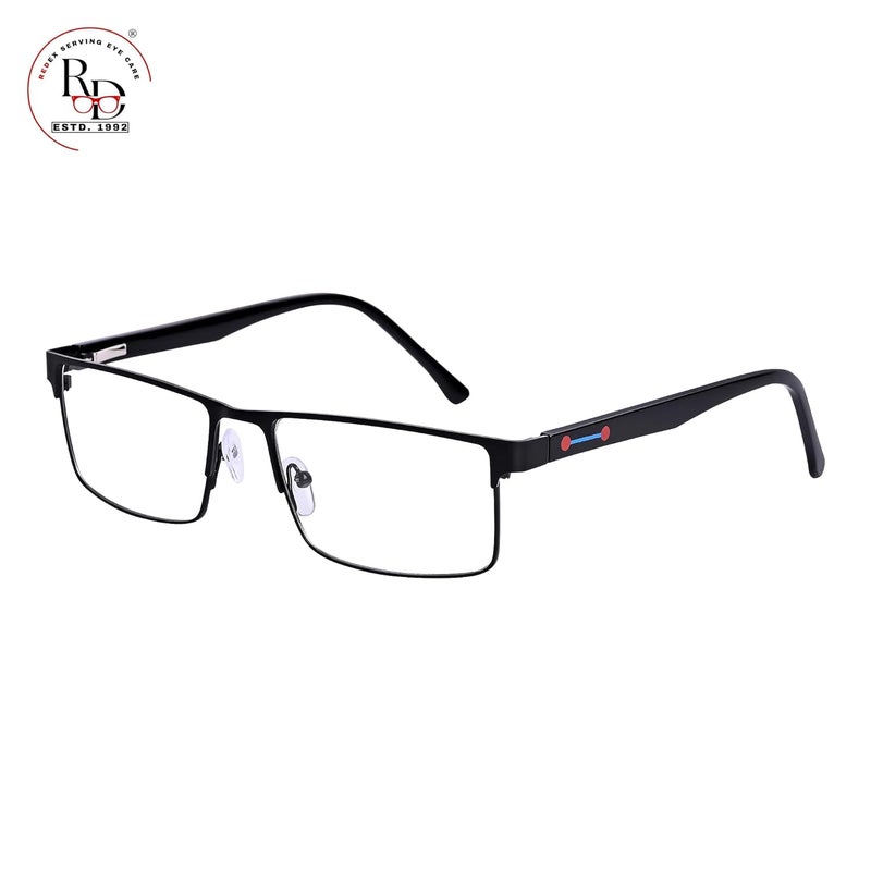 RedEx Full Rim Rectangle Spectacle Frame For Men Women - Image 3
