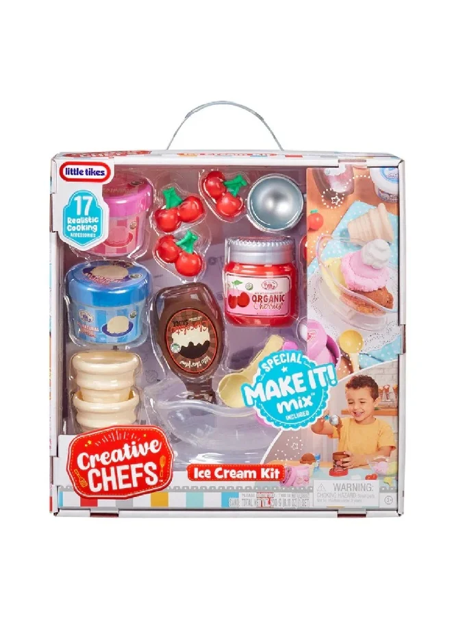 little tikes Little Tikes Creative Chefs Ice Cream Kit
