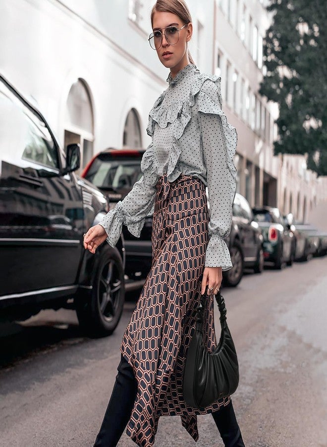 Keyli Cute Purses Mini Shoulder Bag for Women Waterproof Leather Tote Handbags fashionable travel Large clutch hobo purse with Magnetic Closure Black - Image 4