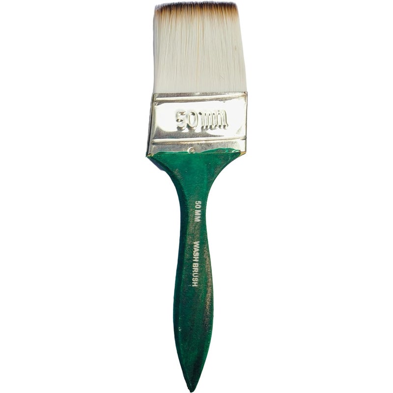 Arvachin Wast Brush Set of 5 Pieces 13mm 19mm 25mm 38mm 50mm Flat Chapt Brush for Water Colour  - Image 2