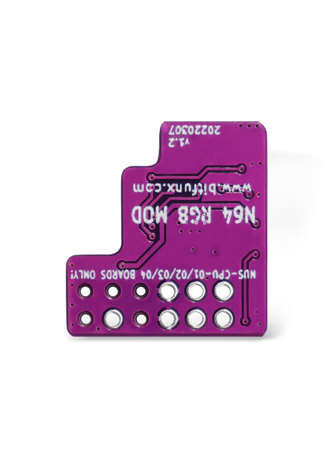 Generic - N64 NTSC Game Console RGB MODule Chip N64 NTSC To RGB Output MODule N64 RGB MOD-Product Color:N64 Color Supervision Line + Q9 Head - Image 1