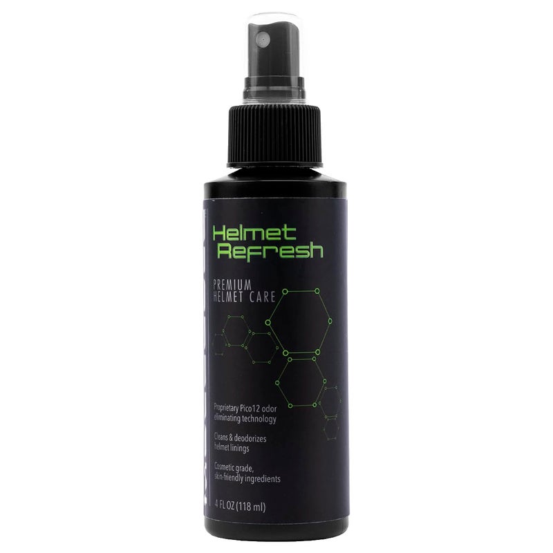Molecule Helmet Refresh Premium Helmet Care Helmets Visors and Goggles Cleans and Deodorizes 4 Ounces