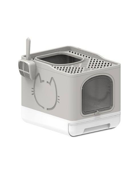 Go Fresh Foldable Cat Litter Box  Sand