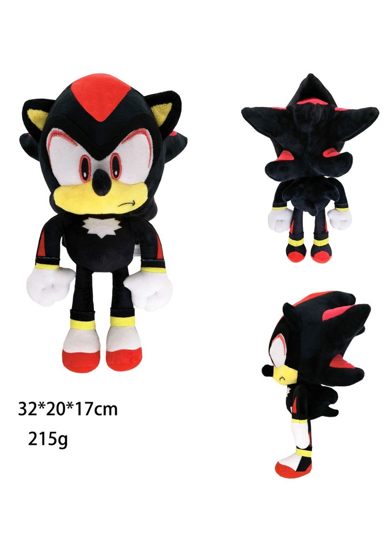 4 Pcs Sonic The Hedgehog Plush Toy Classic Sonic Figure Doll Plush Stuffed Animals Toys Gift for Boys Girls Movie Fans Blue - Image 4