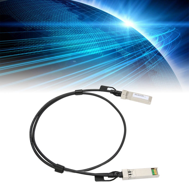 10G SFP+ DAC Cable 39.4in SFP+ to SFP+ High Speed Stable Signal Plug and Play Widely Compatible 10G SFP+ Twinax Cable - Image 2