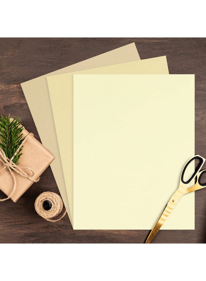 وولاين 50 ورقة مقاس 8.5 × 11 بوصة، ورق بطاقات ملون بني متنوع، 5 ألوان أرضية، ورق قصاصات للحرف اليدوية الأساسية للطباعة DIY Boho Arts Crafts، صنع اللوازم المدرسية والمكتبية المنزلية 65 رطل - Image 5