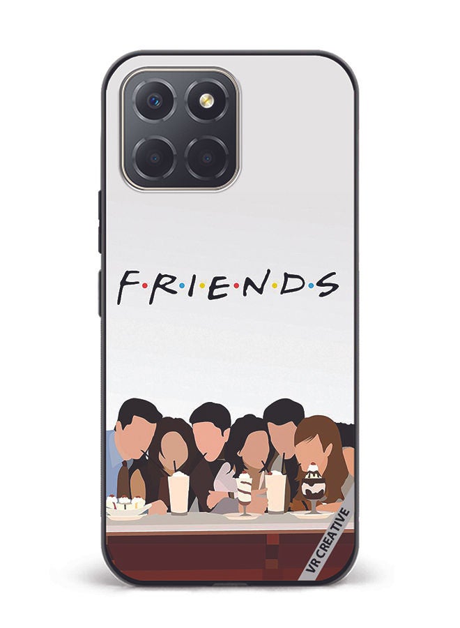 VR CREATIVE Protective Case Cover For Honor X6 Friends Design Multicolour - Image 1