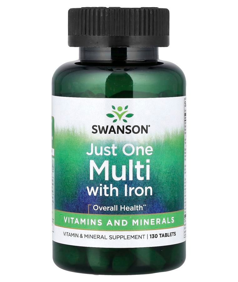 Just One Multi with Iron 130 Tablets