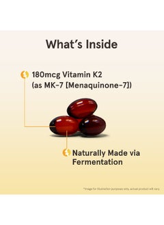 jarrow formulas Jarrow Formulas, MK-7, 180 mcg, 30 Softgels  - Image 5
